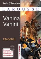 Couverture du livre « Vanina vanini » de Stendhal aux éditions Larousse