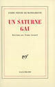 Couverture du livre « Un saturne gai - entretiens avec yvonne caroutch » de Pieyre De Mandiargue aux éditions Gallimard (patrimoine Numerise)