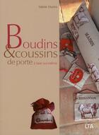 Couverture du livre « Boudins et coussins de porte a faire soi-meme » de Duclos/Schmitt aux éditions Le Temps Apprivoise