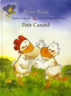 Couverture du livre « Petite poule et petit canard » de Burg Sarah aux éditions Mineditions