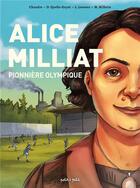 Couverture du livre « Alice Milliat, pionnière olympique » de Chandre et Didier Quellat-Guyot aux éditions Petit A Petit