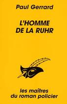 Couverture du livre « L'homme de la Ruhr » de Paul Gerrard aux éditions Editions Du Masque