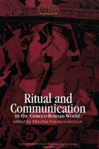 Couverture du livre « Ritual and Communication in the Graeco-Roman World » de Vinciane Pirenne-Delforge aux éditions Pulg