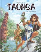 Couverture du livre « Taonga ; l'île mystérieuse » de Nathaniel Legendre et Simona Fabrizio aux éditions Jungle