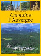 Couverture du livre « Connaître l'Auvergne » de M-C Ricard aux éditions Sud Ouest Editions