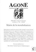 Couverture du livre « Misère de la mondialisation » de  aux éditions Agone