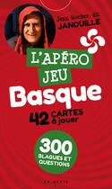 Couverture du livre « Apéro jeu : Basque : 42 cartes à jouer » de Jean Rocher aux éditions Geste