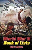Couverture du livre « World War II » de Martin Chris aux éditions History Press Digital