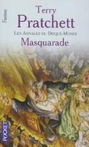 Couverture du livre « Les Annales du Disque-Monde Tome 18 : masquarade » de Terry Pratchett aux éditions Pocket