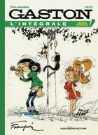 Couverture du livre « Gaston - version originale : Intégrale vol.13 : 1973 » de Andre Franquin aux éditions Marsu Productions