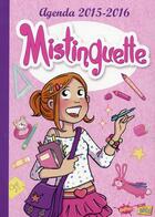 Couverture du livre « Mistinguette, agenda scolaire 2015-2016, chats » de  aux éditions Jungle