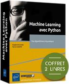 Couverture du livre « Machine learning avec Python : des algorithmes à la pratique » de Madjid Khichane et Patrick Wampe aux éditions Eni