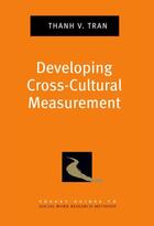 Couverture du livre « Developing Cross-Cultural Measurement » de Tran Thanh V aux éditions Oxford University Press Usa