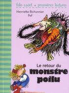 Couverture du livre « Le retour du monstre poilu » de Henriette Bichonnier aux éditions Gallimard-jeunesse