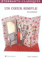 Couverture du livre « Un coeur simple » de Gustave Flaubert aux éditions Flammarion