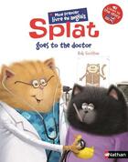 Couverture du livre « Splat goes to the doctor » de Rob Scotton aux éditions Nathan