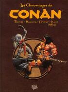 Couverture du livre « Les chroniques de Conan : Intégrale vol.11 : 1981 t.1 » de Gil Kane et Michael Fleisher et John Buscema et Roy Thomas aux éditions Panini