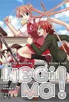 Couverture du livre « Negima ! le maître magicien Tome 17 et Tome 18 » de Ken Akamatsu aux éditions Pika