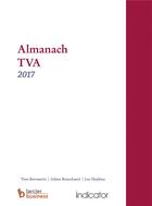 Couverture du livre « Almanach TVA 2017 » de Yves Bernaerts et Julien Brouckaert et Luc Heylens aux éditions Larcier