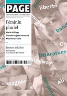 Couverture du livre « Page Des Libraires, Feminin Pluriel » de  aux éditions Plr