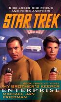 Couverture du livre « Enterprise » de Michael Jan Friedman aux éditions Pocket Books Star Trek