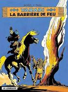 Couverture du livre « Yakari T.19 ; la barrière de feu » de Derib et Job aux éditions Lombard