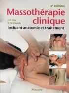 Couverture du livre « Massotherapie clinique, 2e ed. » de Clay/Pounds aux éditions Maloine