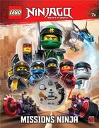 Couverture du livre « Lego ninjago missions ninja » de  aux éditions Carabas