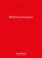 Couverture du livre « Brulots poetiques » de Ilda Tomas aux éditions Hermann