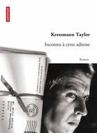 Couverture du livre « Inconnu à cette adresse » de Kathrine Kressmann Taylor aux éditions Autrement