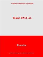 Couverture du livre « Pensées » de Blaise Pascal aux éditions Edition Numerique Europeenne