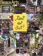Couverture du livre « Beaux Arts Magazine ; Tout Est Art ? Ben Au Musée Maillol » de  aux éditions Beaux Arts Editions