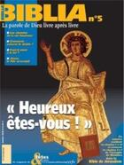 Couverture du livre « REVUE BIBLIA » de Elian Cuvillier aux éditions Cerf