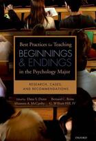 Couverture du livre « Best Practices for Teaching Beginnings and Endings in the Psychology M » de Hill Iv G William aux éditions Oxford University Press Usa