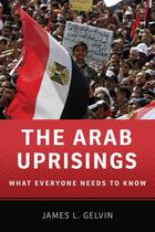 Couverture du livre « The Arab Uprisings: What Everyone Needs to Know » de Gelvin James L aux éditions Oxford University Press Usa