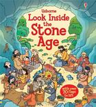 Couverture du livre « Look inside : the stone age » de Abigail Wheatley aux éditions Usborne