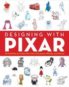 Couverture du livre « Pixar The Story Of Design Activity Book » de Ouvrage Collectif aux éditions Chronicle Books