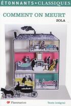 Couverture du livre « Comment on meurt » de Émile Zola aux éditions Flammarion