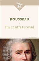 Couverture du livre « Du contrat social » de Jean-Jacques Rousseau aux éditions J'ai Lu