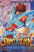 Couverture du livre « Saint Seiya - the lost Canvas ; la légende d'Hadès Tome 19 » de Masami Kurumada et Shiori Teshirogi aux éditions Kurokawa