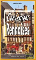 Couverture du livre « Confessions rennaises » de Valerie Lys aux éditions Bargain