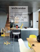 Couverture du livre « Leçons d'architectes d'intérieur » de Nathalie Soubiran et Karine Villame aux éditions Massin
