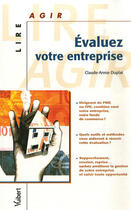 Couverture du livre « Évaluez votre entreprise » de Claude-Annie Duplat aux éditions Vuibert