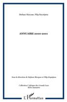 Couverture du livre « Annuaire 2000-2001 » de Stefaan Marysse et Filip Reyntjens aux éditions L'harmattan