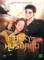 Couverture du livre « Marry my husband Tome 5 » de Sung Sojak et Studio Lico aux éditions Sikku Webtoon