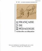 Couverture du livre « Revue francaise de pedagogie, n 181/2012 » de Auteurs Divers aux éditions Ens Lyon