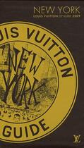 Couverture du livre « New York (édition 2009) » de Collectif Toledo aux éditions Louis Vuitton