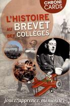 Couverture du livre « L'histoire au brevet des collèges » de  aux éditions On The Go