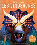 Couverture du livre « Les dinosaures » de Paul Daviz et Nancy Dickmann aux éditions Quatre Fleuves
