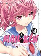 Couverture du livre « Man-ken Tome 5 » de Daiki Kase aux éditions Panini